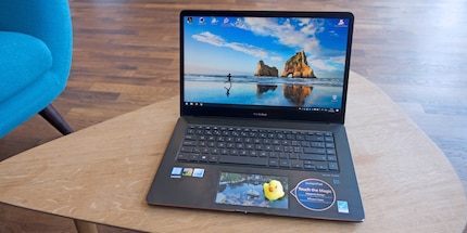 Das Display des ZenBook Pro ist werkseitig farbkalibriert.