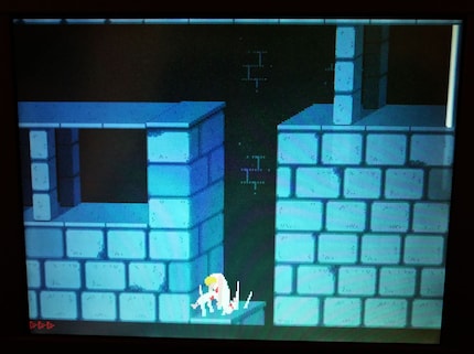 At least 40 seconds of playing Prince of Persia. Well, I'll probably have to start from 0 again before I save the princess again.