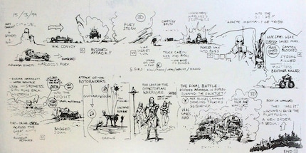 En 1999, toute l’histoire de «Mad Max: Fury Road» était déjà réunie dans un story-board.