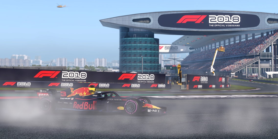 Bei «F1 2018» qualmen nicht nur die Reifen
