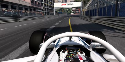 Hello Halo! The controversial safety bar that blocks the view has also made it into the game.