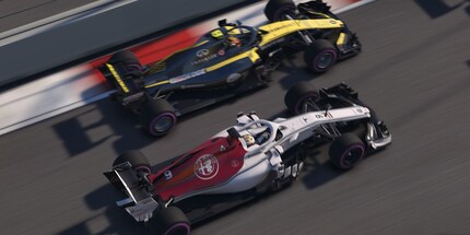 Wheel to wheel at over 300 kilometres per hour: Not for the faint-hearted.
