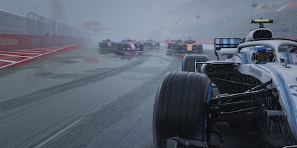 The dynamic weather is more of a challenge than ever, not only for the racing cars but also for me as a player.