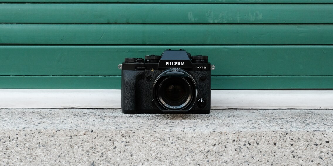 Fujifilm X-T3: coup d'œil sur le point de mire rétro