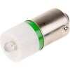 Rs Pro LED 5mm BA9s 60VAC/DC verde (Ba9s, 0.36 W, 1 x)