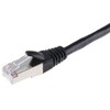 Rs Pro Patch cable Cat.5e FTP 3m black (FTP, CAT5e, 3 m)