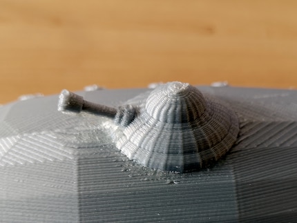 The quality is impressive even at 0.4 mm layer thickness.