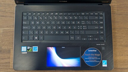 The ScreenPad is a sign Asus is taking a different path to that of the other manufacturers