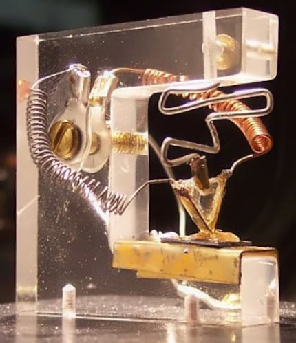 Replica of the first transistor