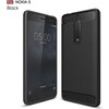 Cover-Discount Custodia in gomma siliconica Metal Carbon Look (Nokia 5)
