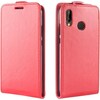Cover-Discount Leather flip case with photo pocket vertical (Huawei P20 Lite)