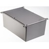 Rs Pro Aluminium Box Grey Flanged 187x118x81.7
