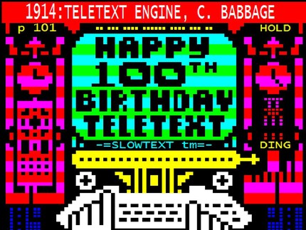 Teletext isn’t thaaaat old