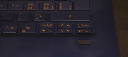 The buttons, some of which are small, appear overloaded with labelling.