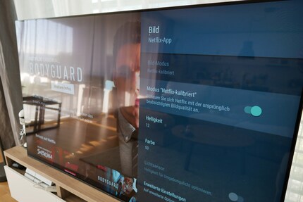 Der Netflix-Modus ist eigens für Netflix-Serien gedacht – und es gibt ihn nur bei Sony