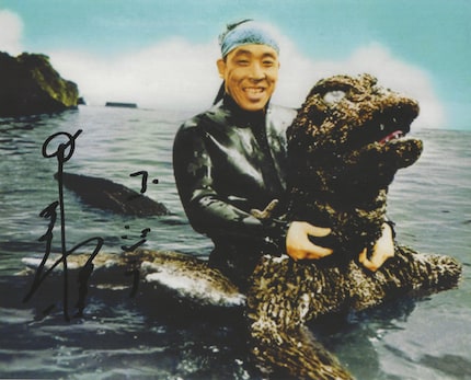 Haruo Nakajima dans son costume