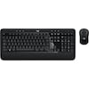 Logitech Advanced Combo Wireless Keyboard and Mouse (CH, Kabellos)