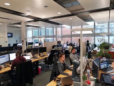 En plein travail: le Customer Care de Zurich