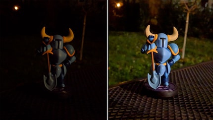 Le mode nocturne Night Sight produit des images étonnamment bonnes.