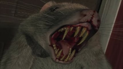 Here's a rat mutating.