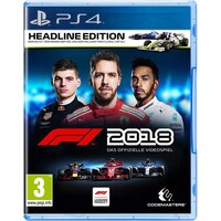 Game F1 2018 Headline Edition (PS4)