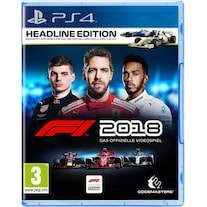 Game F1 2018 Headline Edition (PS4)