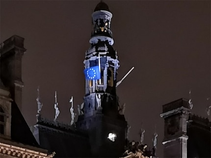 La torretta assomiglia a un disegno ad acquerello