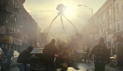 I tripodi in «War of the Worlds» stanno terraformando per gli invasori non appena questi ultimi arrivano.r gli invasori una volta che la popolazione della Terra è stata spazzata via