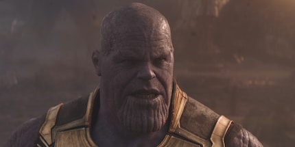 Josh Brolin come Thanos in «Avengers: Infinity War»