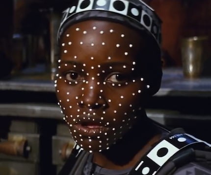 Lupita Nyong'o come Maz Kanata in «Star Wars: The Force Awakens»