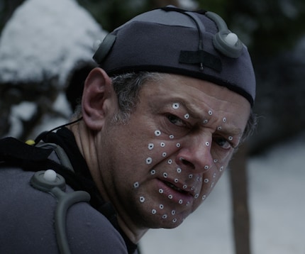 Andy Serkis nei panni di Cesare in «Guerra per il Pianeta delle Scimmie»