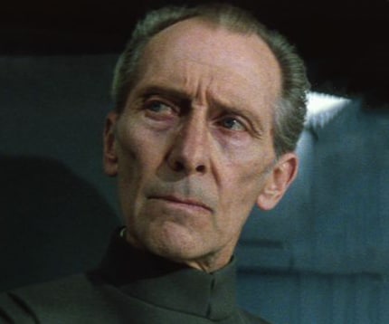 Sinistra Grossmoff Tarkin nella vita reale («Guerre stellari»)