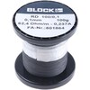 Block Resistance wire 62.4R/m 0.1mm 100g