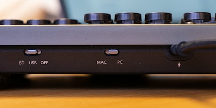 Sono incluse anche una modalità Mac e una Windows, oltre al Bluetooth.