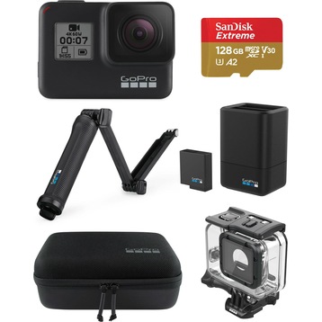 GoPro Hero 7 Black Premium Kit (60p, 4K, Wi-Fi) - buy at digitec