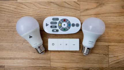 Patt beim Birnendesign, bei den Fernbedienungen macht der schlichte Hue Dimmer Switch für mich den Punkt.