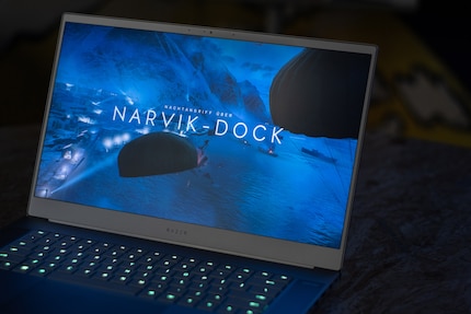 Entspiegeltes 15.6” Full-HD-IPS-Display mit 144 Hz Bildwiederholfrequenz