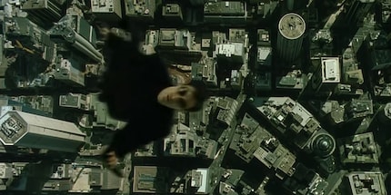 Closing scene from «The Matrix» (1999)