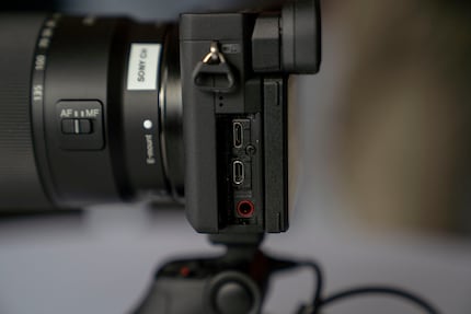 Le Sony a6400 n'a pas de prise jack
