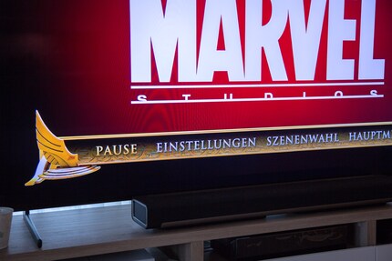 The Blu-ray menu