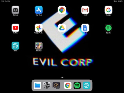 The /dev/null folder is mandatory on iOS. It contains all superfluous apps
