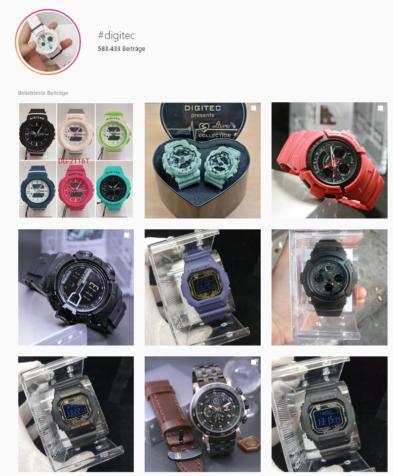 Digitec watch online made in