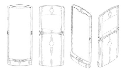 Das neue Razr gleicht dem alten Razr, hat aber keine Tasten mehr