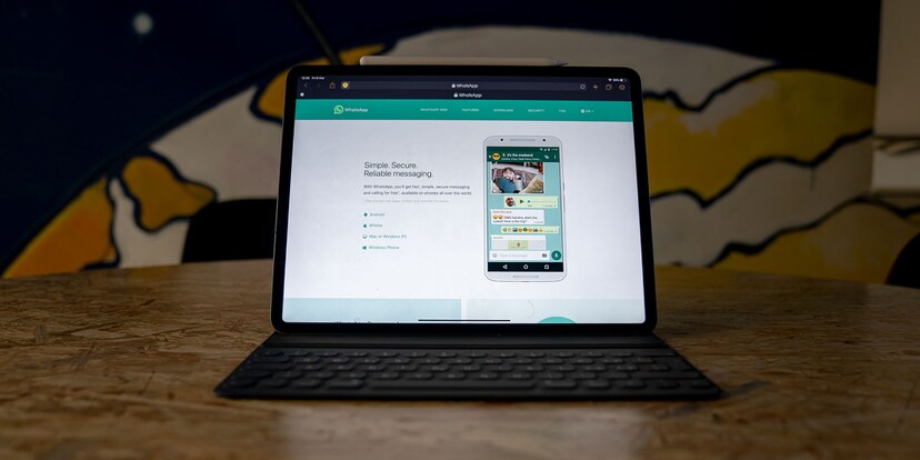 Access WhatsApp Web on iPad in two clicks