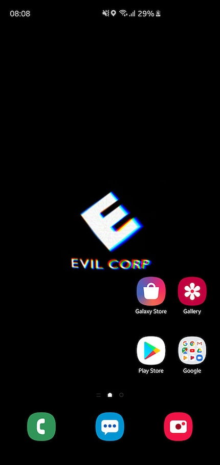 Same old, same old: One UI’s home screen.