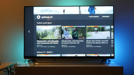 Nordlichter? Sonnenuntergang? Video gucken? Ich kann mich nicht entscheiden.