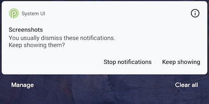 Notification, va-t-en. Pour toujours