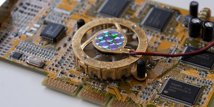 Die GPU benötigte noch keine Riesenlüfter.