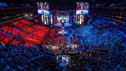 Here’s how it really looks: packed stadiums, especially in Asian countries.