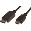 MicroConnect DisplayPort — HDMI (Typ A) (5 m, DisplayPort, HDMI)